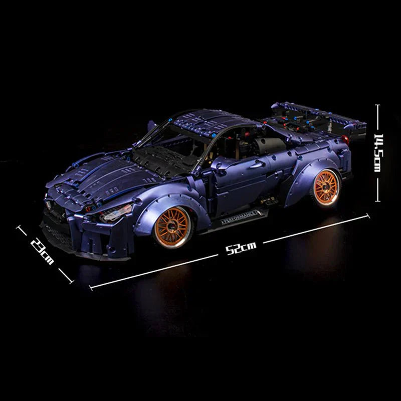 Stanced R35 GTR Godzilla Twin-Turbo | 2389pcs