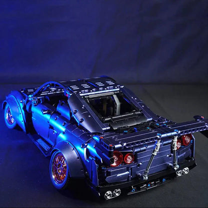 Stanced R35 GTR Godzilla Twin-Turbo | 2389pcs