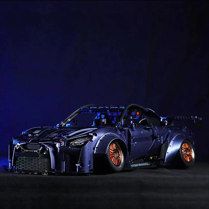 Stanced R35 GTR Godzilla Twin-Turbo | 2389pcs