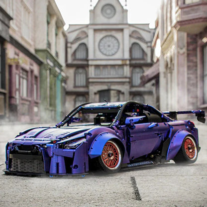 Stanced R35 GTR Godzilla Twin-Turbo | 2389pcs