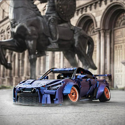 Stanced R35 GTR Godzilla Twin-Turbo | 2389pcs
