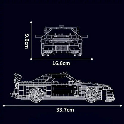Godzilla Skyline R34 GTR | 1471pcs