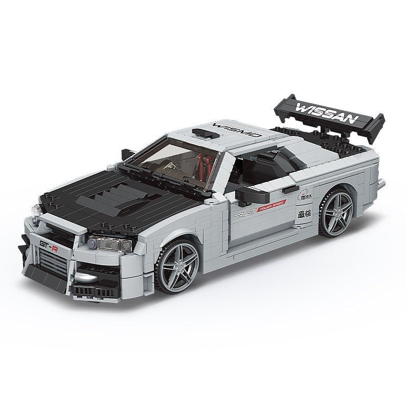 Godzilla Skyline R34 GTR | 1471pcs
