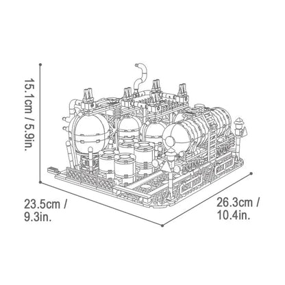 Offshore Oil Platform | 666pcs