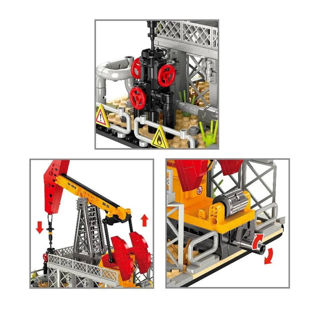 Offshore Oil Platform | 666pcs
