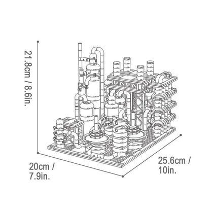 Offshore Oil Platform | 666pcs