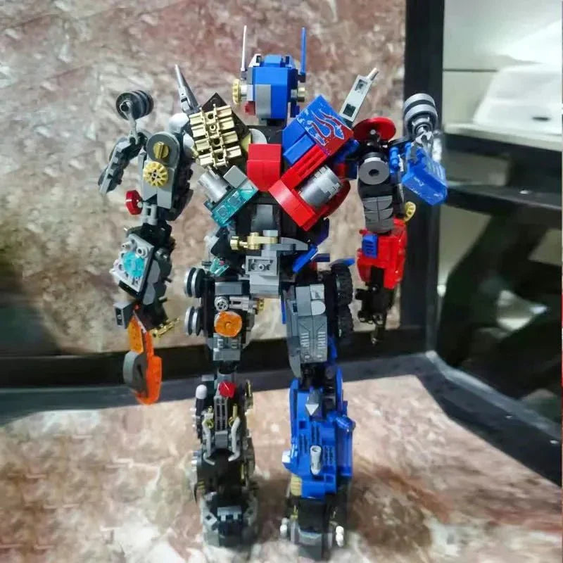 Optimus Prime Mecha Justice Robot Bricks Toy | 1557pcs