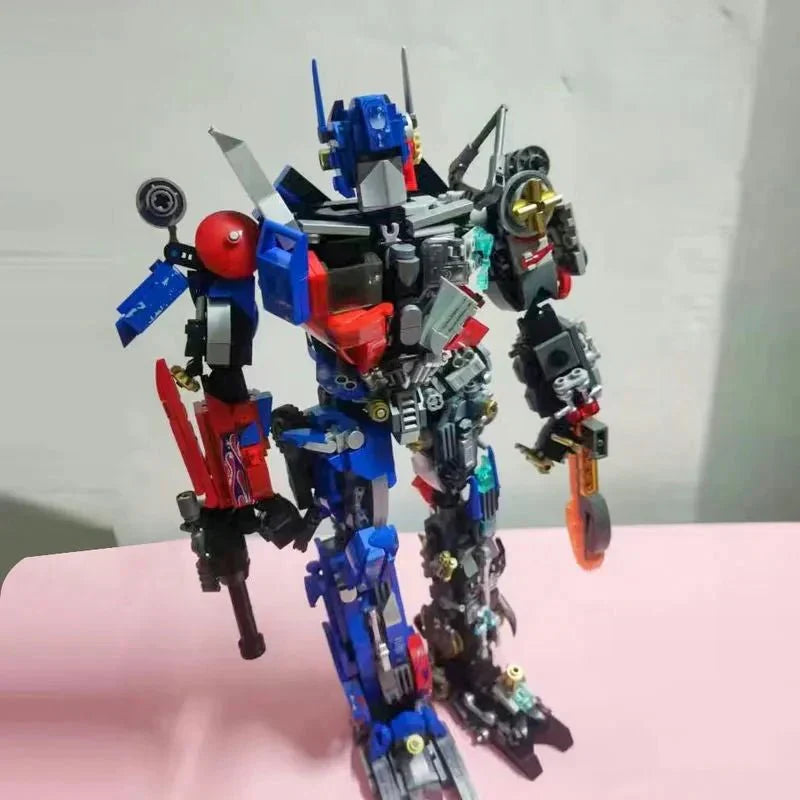Optimus Prime Mecha Justice Robot Bricks Toy | 1557pcs