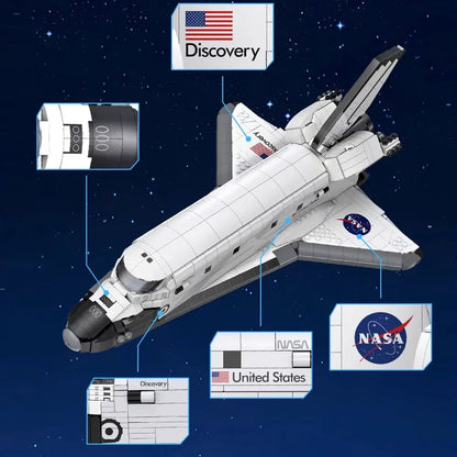 Orbiter Space Shuttle | 1827pcs