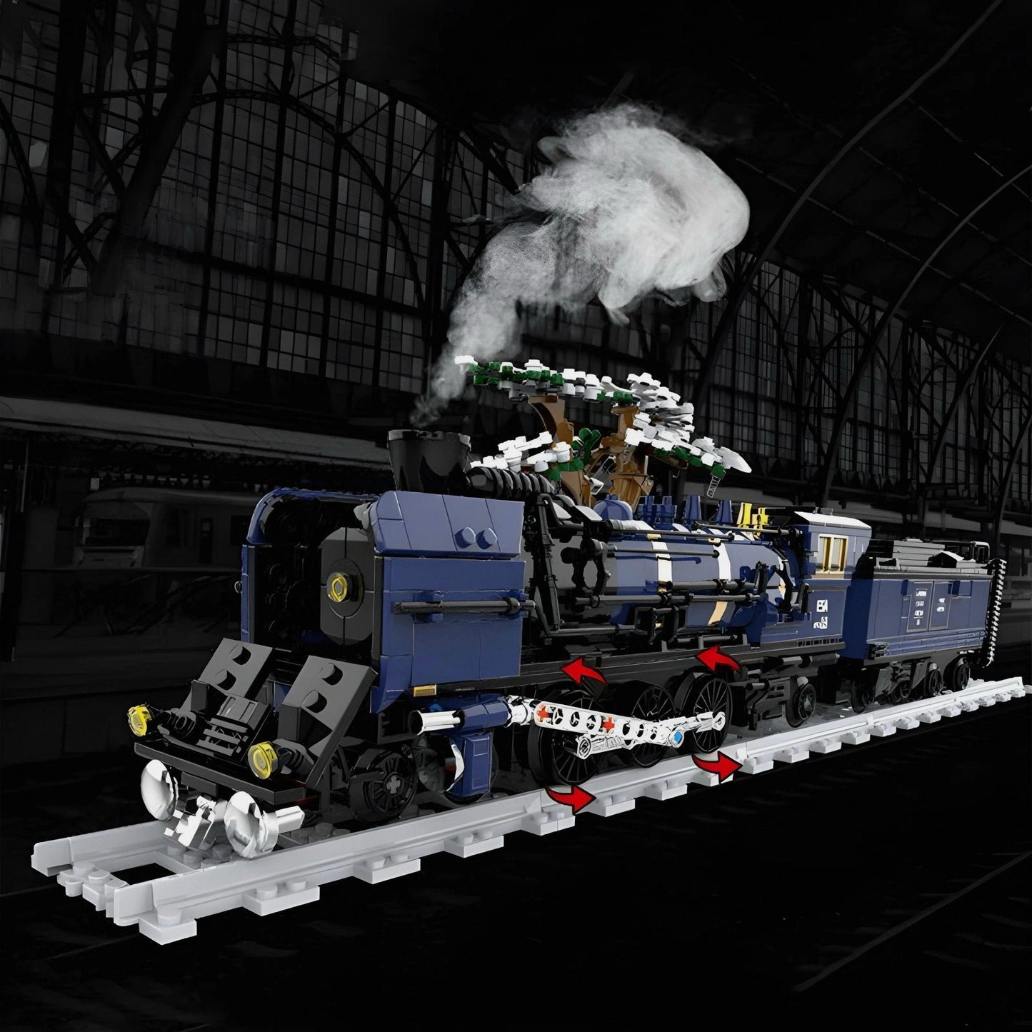 Oriental Steam Train | 1052pcs