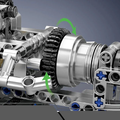 PAG Supercar V12 Engine Technic | 761pcs