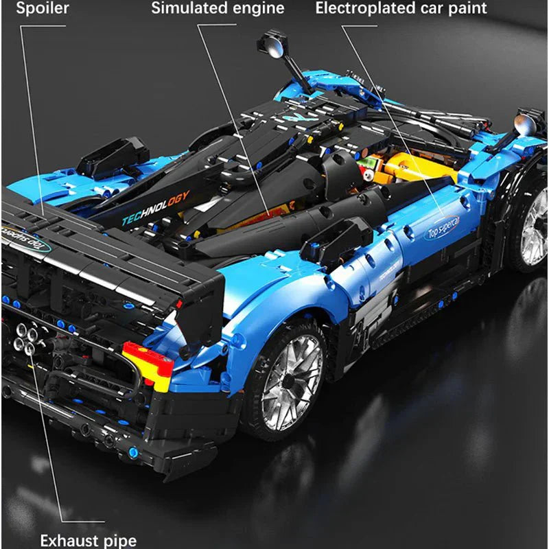 Carbon-Fiber V12 Hypercar | 2288pcs