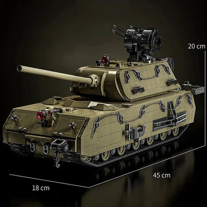 Panzer VIII Maus Tank Military | 3339pcs