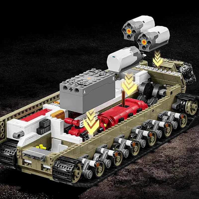 Panzer VIII Maus Tank Military | 3339pcs
