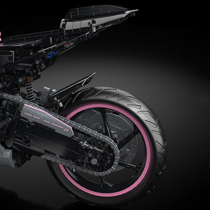 Pink Cyberpunk Superbike | 2000pcs