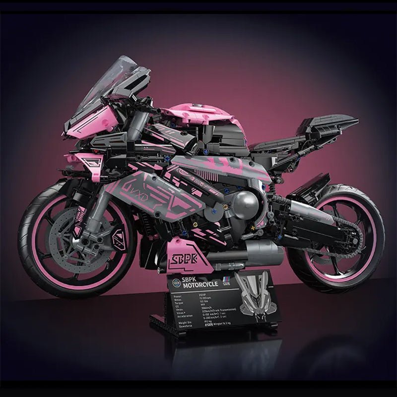 Pink Cyberpunk Superbike | 2000pcs