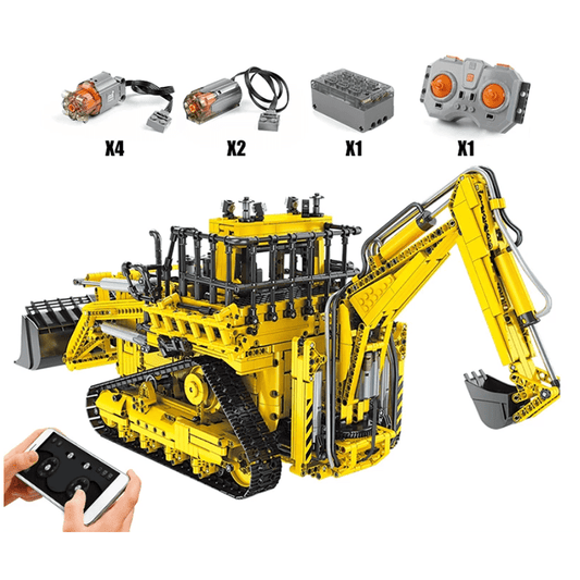 RC Pneumatic Bulldozer | 3963pcs