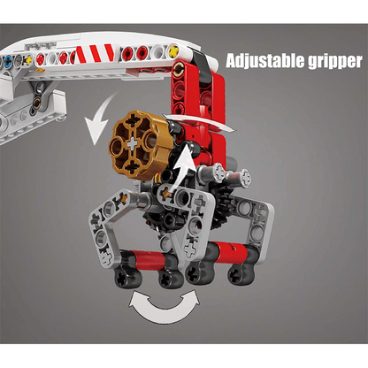 Pneumatic Forestry Harvester | 938pcs