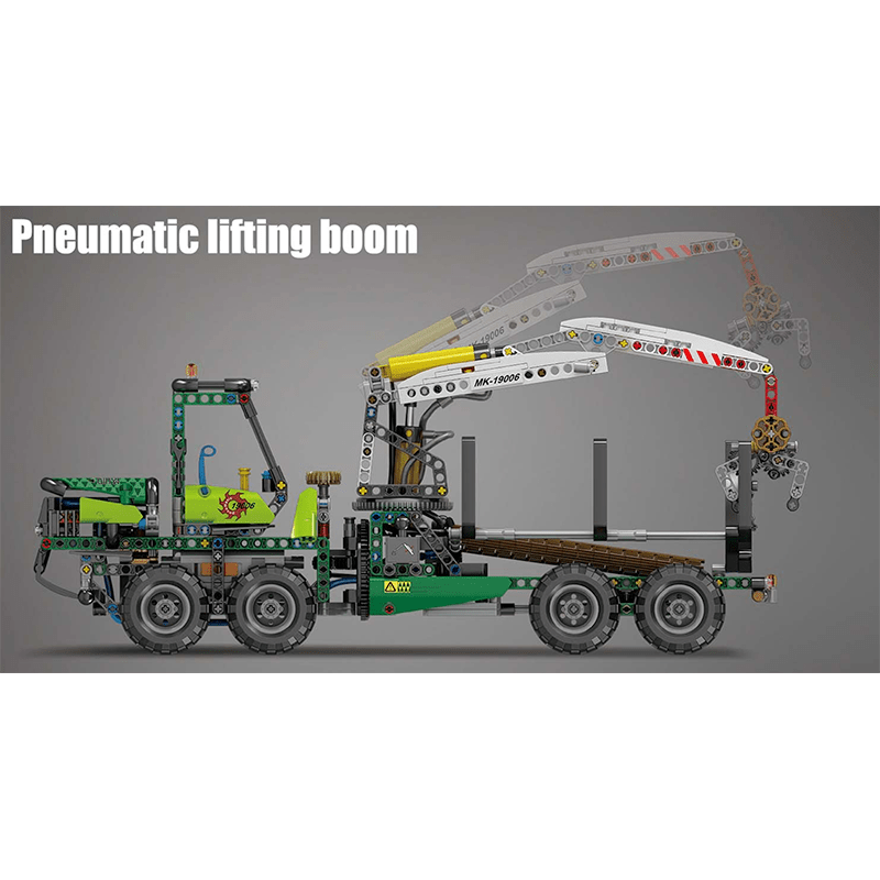Pneumatic Forestry Harvester | 938pcs