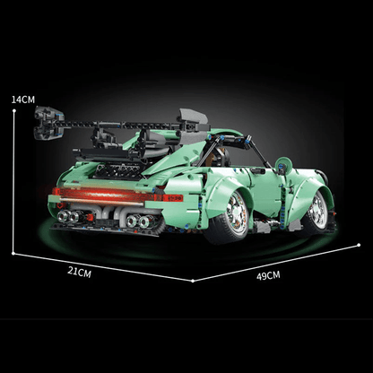 Widebody 911 Retro Rear-Engine Coupe | 2434pcs