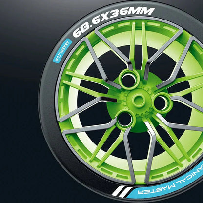Widebody 911 Retro Sport Coupe Green | 2258pcs