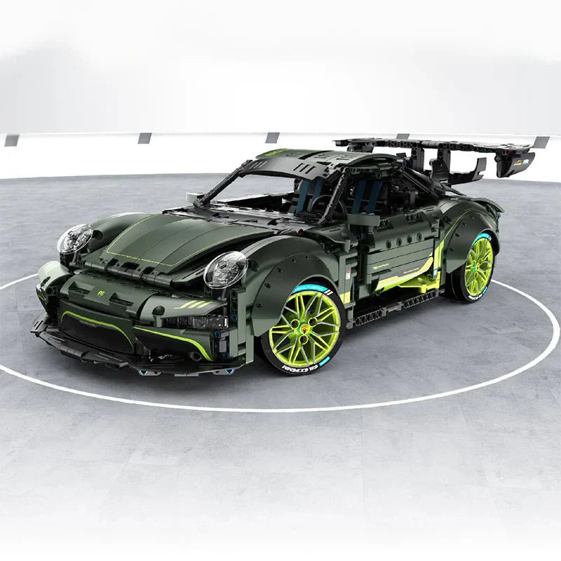 Widebody 911 Retro Sport Coupe Green | 2258pcs