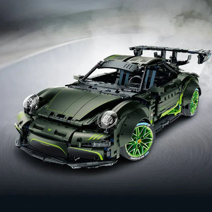 Widebody 911 Retro Sport Coupe Green | 2258pcs