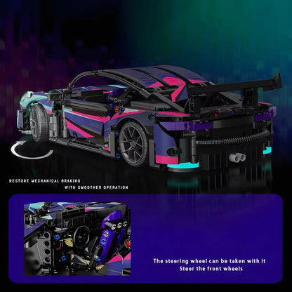 911 Cyberpunk Street Supercar | 1115pcs