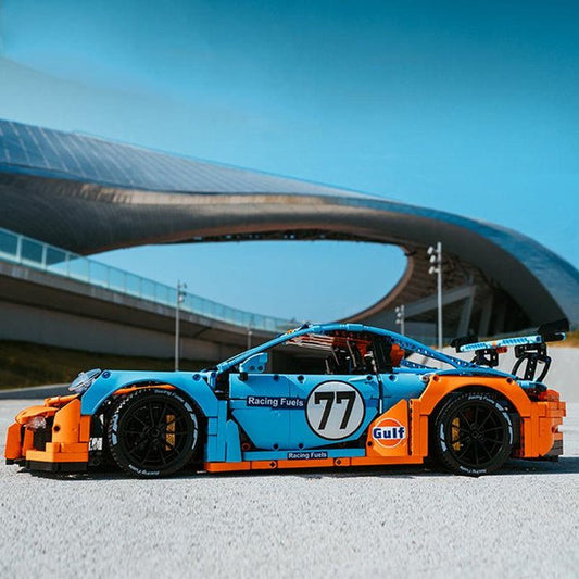 Gulf 911 GT3RS Track Racer | 2703pcs