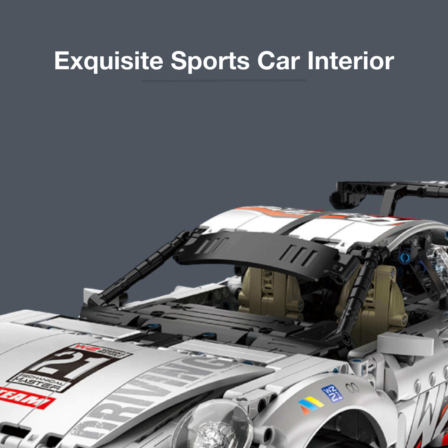 2-in-1 Transforming Sports Coupe | 1864pcs