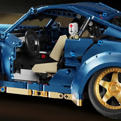 Widebody 911 RWB Blue | 2124pcs