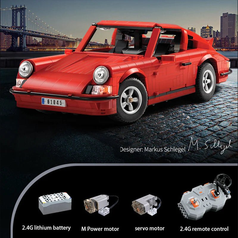 Classic 911 Sports Car | 1429pcs