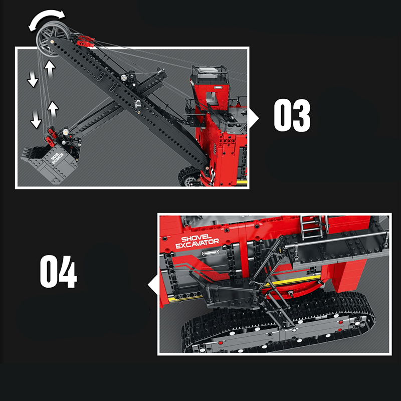 Heavy Power Shovel Excavator | 2968pcs