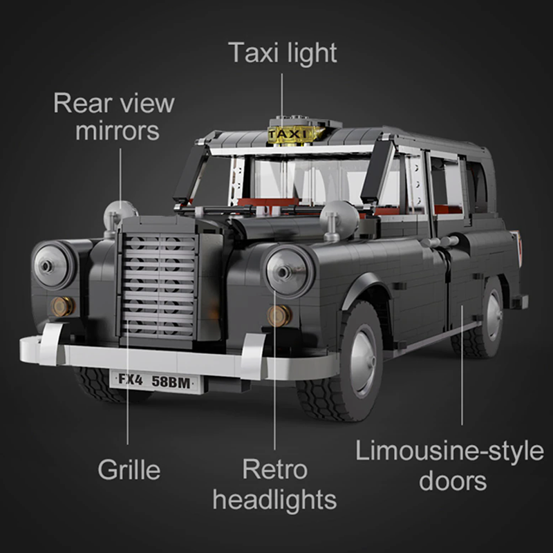 London Taxi TX4 Remote Control | 1870pcs