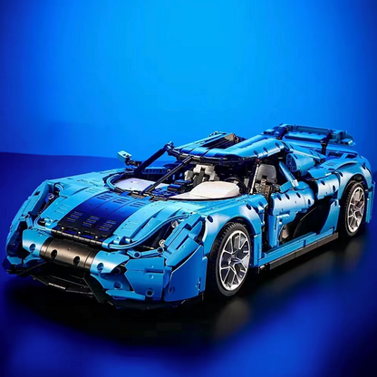 Swedish Hypercar Regera - Electric Blue | 4401pcs