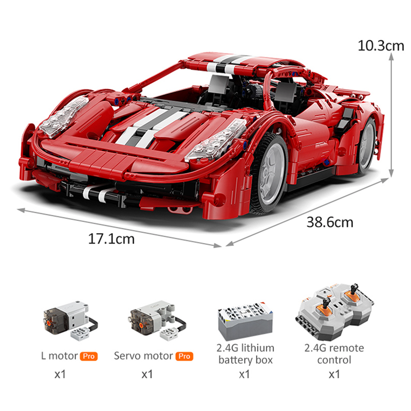 Italian 488 Remote Control | 1125pcs