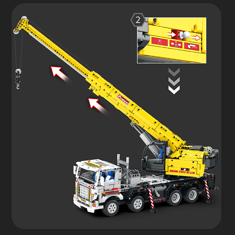 Crane Truck Remote Control | 2205pcs