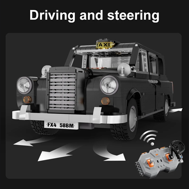 London Taxi TX4 Remote Control | 1870pcs