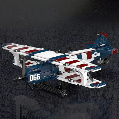 Racing Biplane American Style | 540pcs