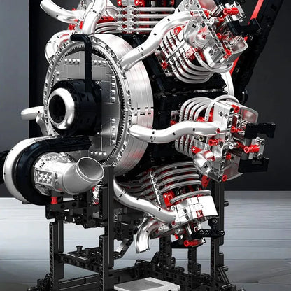 Radial Aircraft Engine | 3089pcs