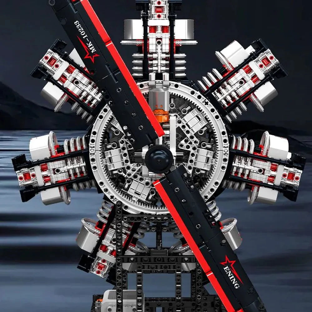 Radial Aircraft Engine | 3089pcs