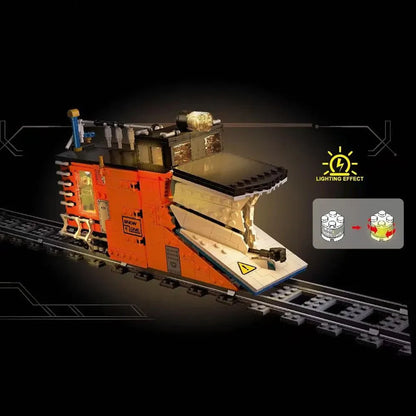 Rail Snowplow Train | 945pcs