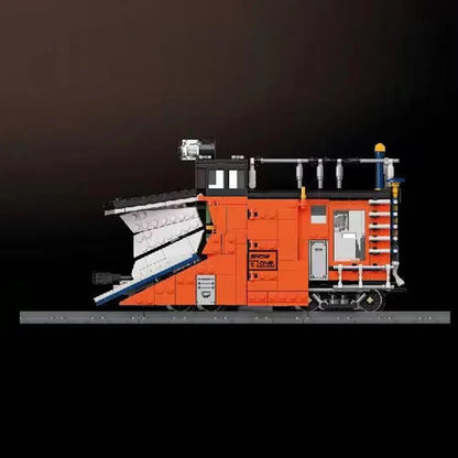 Rail Snowplow Train | 945pcs