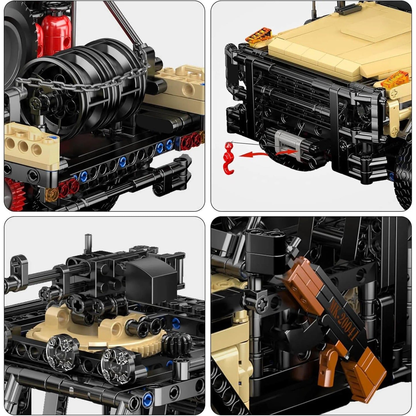 RC Air Assault Tactical Vehicle | 1577pcs