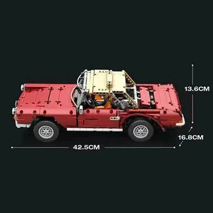 RC Motorized Vintage Roadster | 1578pcs