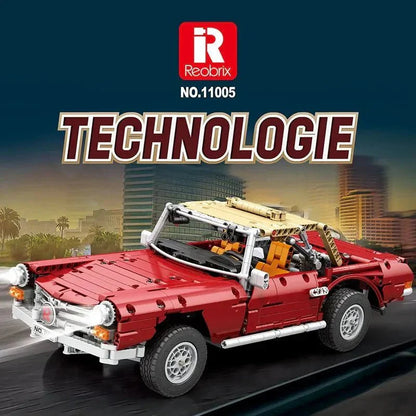 RC Motorized Vintage Roadster | 1578pcs