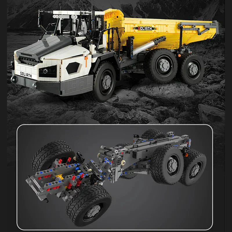 RC Articulated Dump Truck | 3067pcs