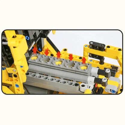RC Articulated Dump Truck | 1888pcs