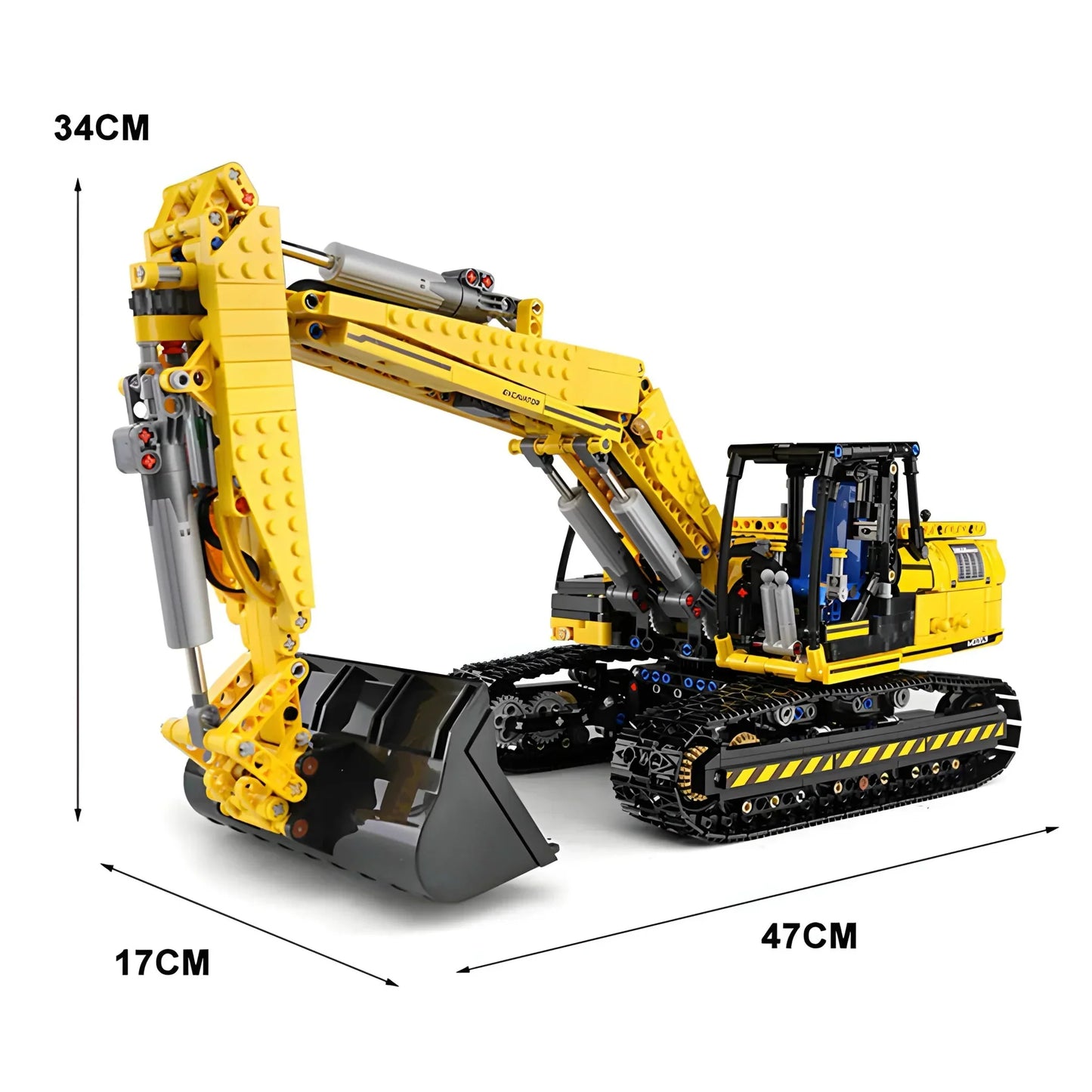 RC Heavy-Duty Excavator | 1830pcs