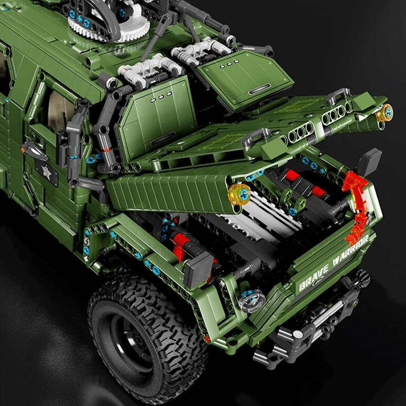 Remote Controlled Armoured Raid Vehicle | 3174pcs